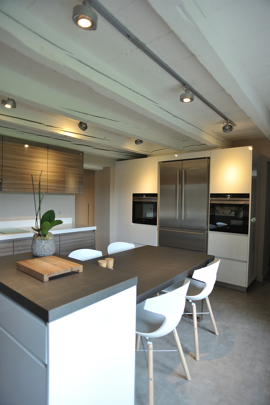 Village House in Jussy Kitchen